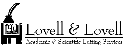 Lovell & Lovell Editing, academic editing services
