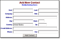 Add Contact