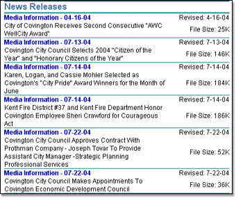 Document List