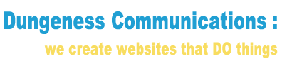 Dungeness Communications : we create websites that DO things