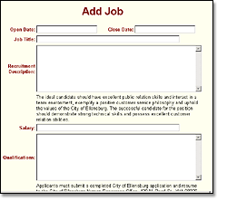 Add a Job