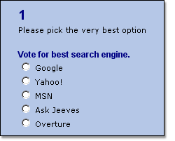 Poll Question