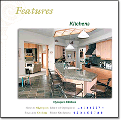 Legacy Homes Olympics kitchen