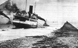 Sioux aground